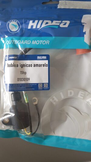 Bobina de ignição 15HP Amarelo Hidea