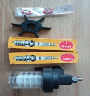 Kit 100h (arruelas, velas, rotor e filtro)